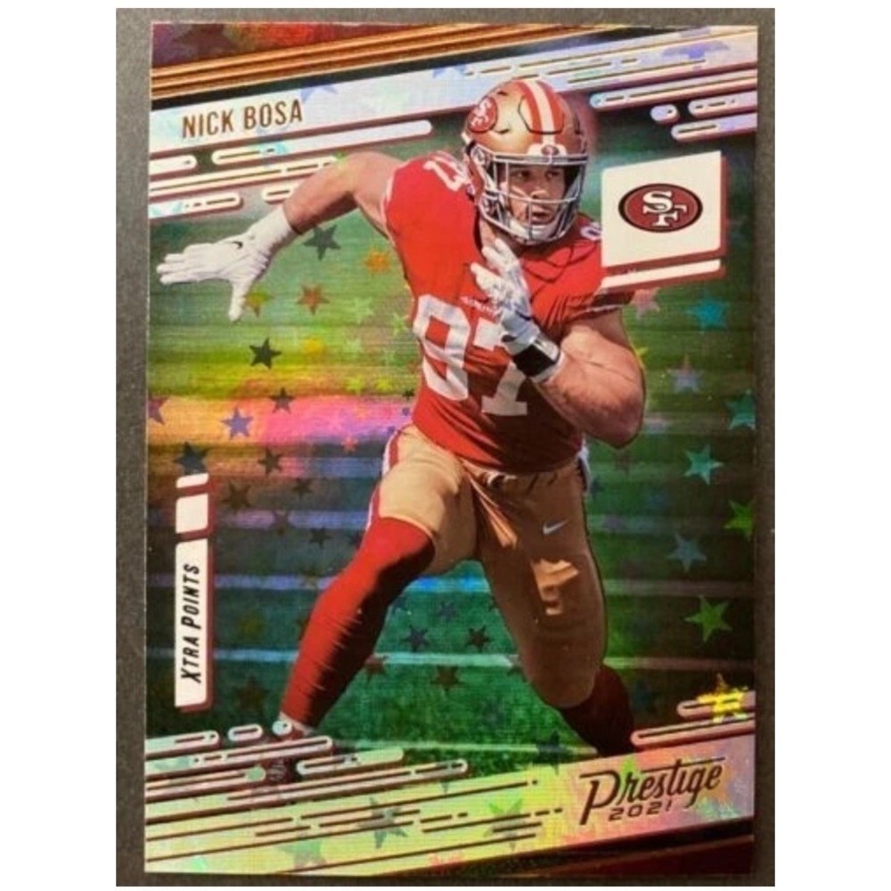2021 Prestige Xtra Points Astral #149 Nick Bosa B-2